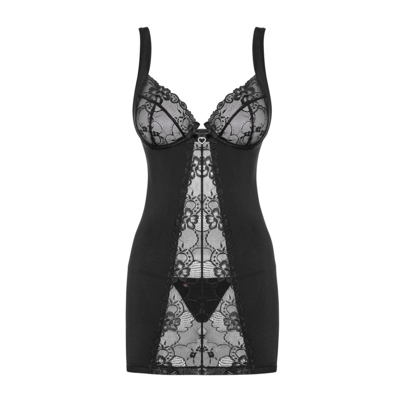 Gorąca sex koszulka stringi komplet heartina s/m Gorąca sex koszulka stringi komplet heartina s/m