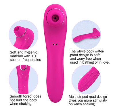 Wibracje ssanie unikalny stymulator łechtaczki sex Wibracje ssanie unikalny stymulator łechtaczki sex