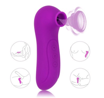 Ssący łechtaczkę masażer stymulator 10trybów usb Ssący łechtaczkę masażer stymulator 10trybów usb