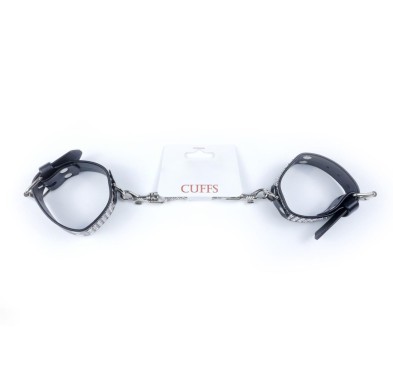 Kajdanki skórzane metalowe ćwieki bondage bdsm sex Kajdanki skórzane metalowe ćwieki bondage bdsm sex