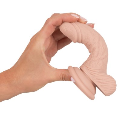 Dildo mały penis mini członek przyssawka sex 14cm