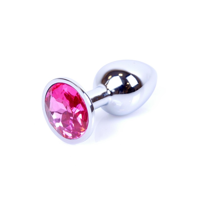 Metalowy korek analny stalowy plug kryształ 7cm Metalowy korek analny stalowy plug kryształ 7cm