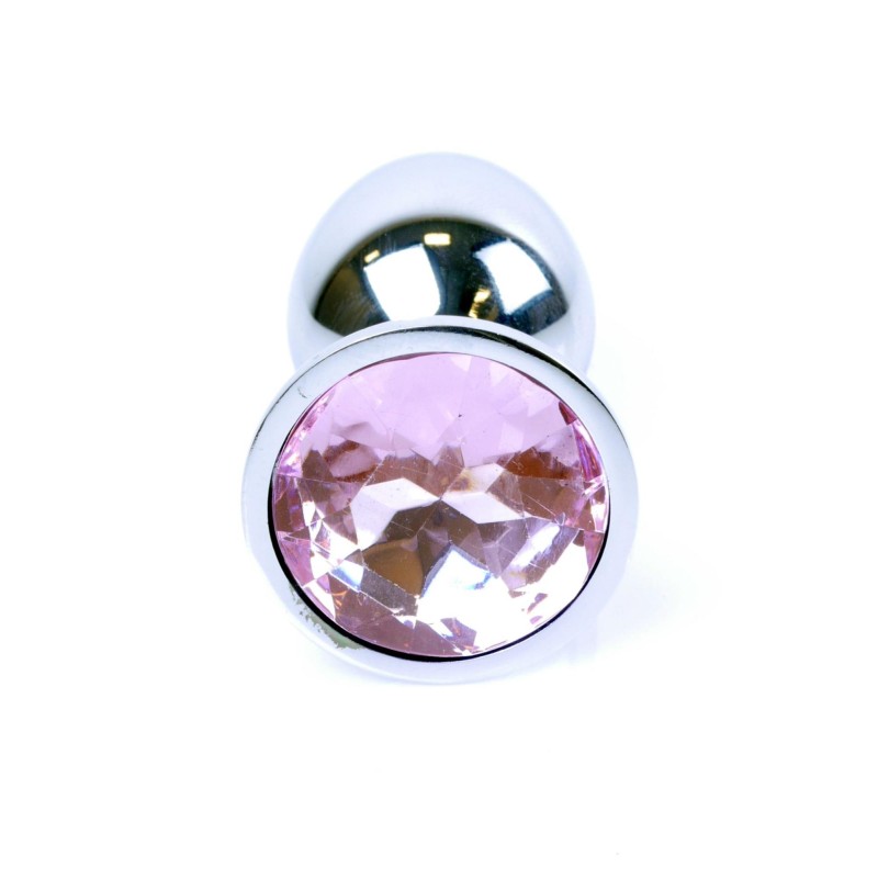 Metalowy korek analny stalowy plug kryształ 7cm Metalowy korek analny stalowy plug kryształ 7cm