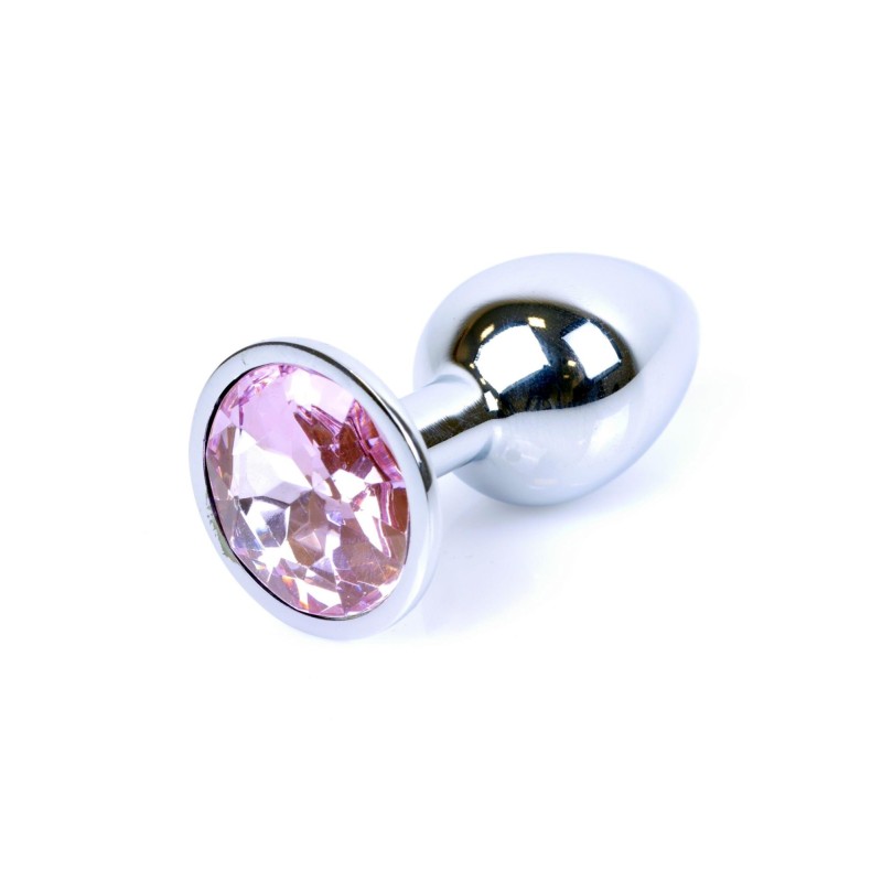 Metalowy korek analny stalowy plug kryształ 7cm Metalowy korek analny stalowy plug kryształ 7cm