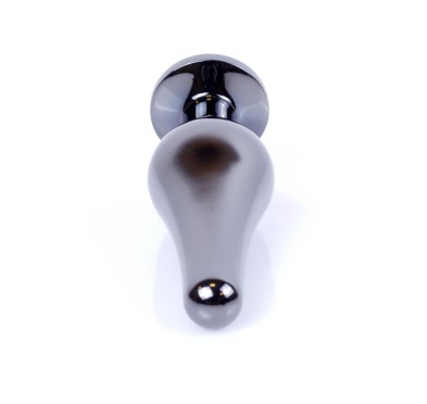 Długi stalowy korek plug analny z kryształem 2,7cm Długi stalowy korek plug analny z kryształem 2,7cm