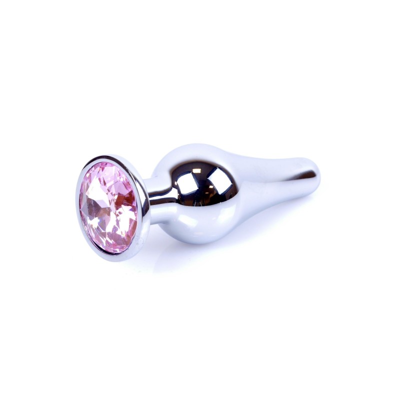 Stalowy korek analny wąski plug metal diament 9cm Stalowy korek analny wąski plug metal diament 9cm