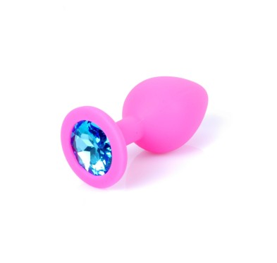 Mały korek analny sex plug silikonowy ozdobny 8cm Mały korek analny sex plug silikonowy ozdobny 8cm