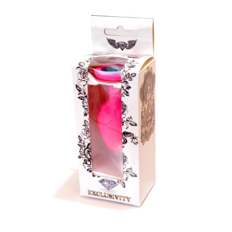 Mały korek analny sex plug silikonowy ozdobny 8cm Mały korek analny sex plug silikonowy ozdobny 8cm