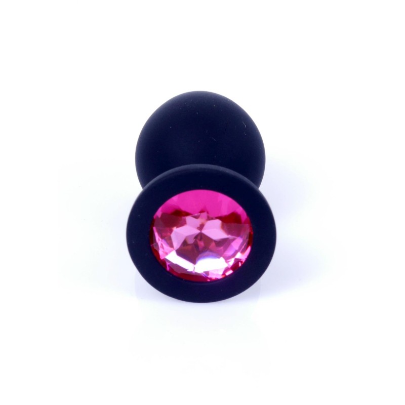 Mały korek analny plug ozdobny kryształek 3,5cm