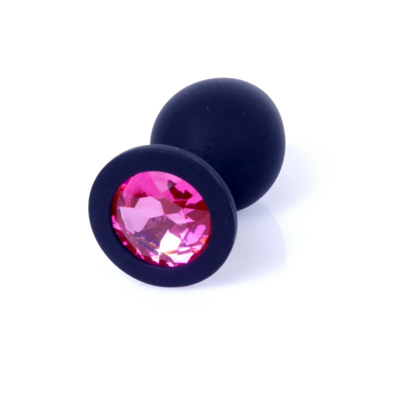 Mały korek analny plug ozdobny kryształek 3,5cm