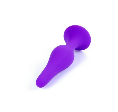 Silikonowy klasyczny korek analny przyssawka 12cm Silikonowy klasyczny korek analny przyssawka 12cm