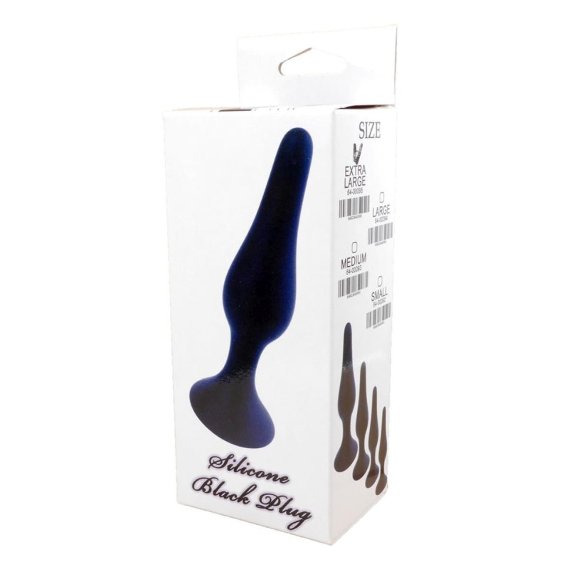 Plug analny korek zatyczka silikon przyssawka 10cm