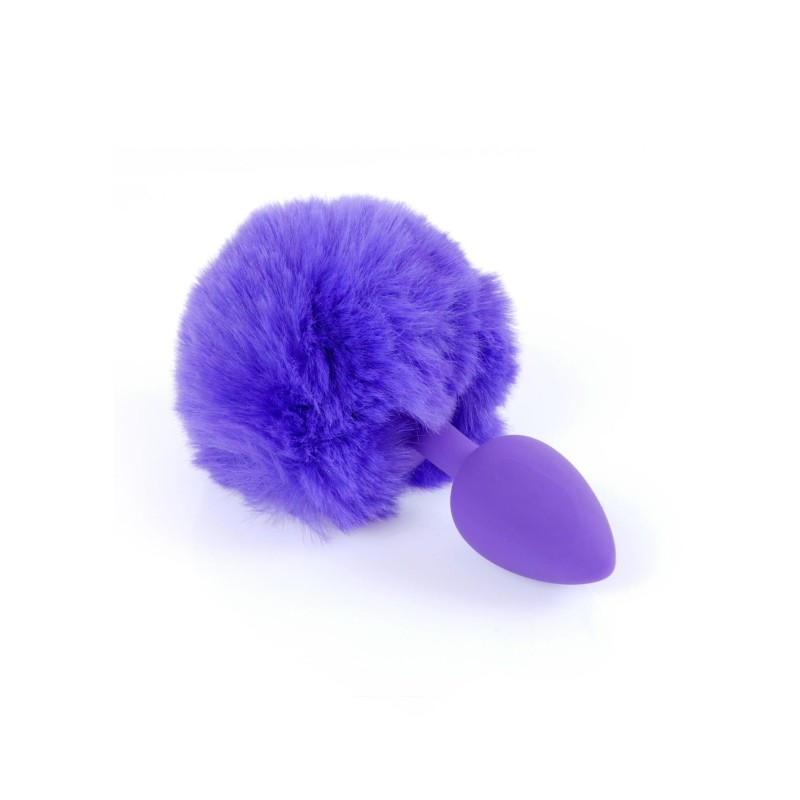 Ogonek króliczy korek analny plug ozdobny mały 6cm Ogonek króliczy korek analny plug ozdobny mały 6cm