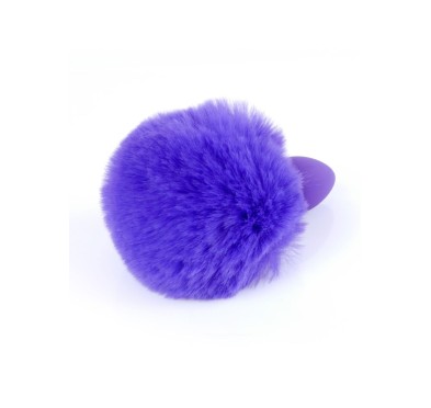 Ogonek króliczy korek analny plug ozdobny mały 6cm Ogonek króliczy korek analny plug ozdobny mały 6cm