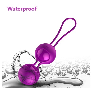 Zestaw 3 kulki orgazmowe wibrujące 10tryb pilot