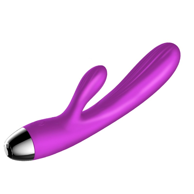 Pulsujący wibrujący wibrator z masażerem 20cm 7try Pulsujący wibrujący wibrator z masażerem 20cm 7try