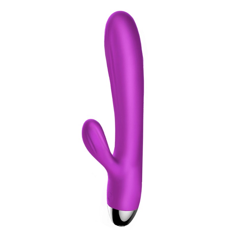 Pulsujący wibrujący wibrator z masażerem 20cm 7try Pulsujący wibrujący wibrator z masażerem 20cm 7try