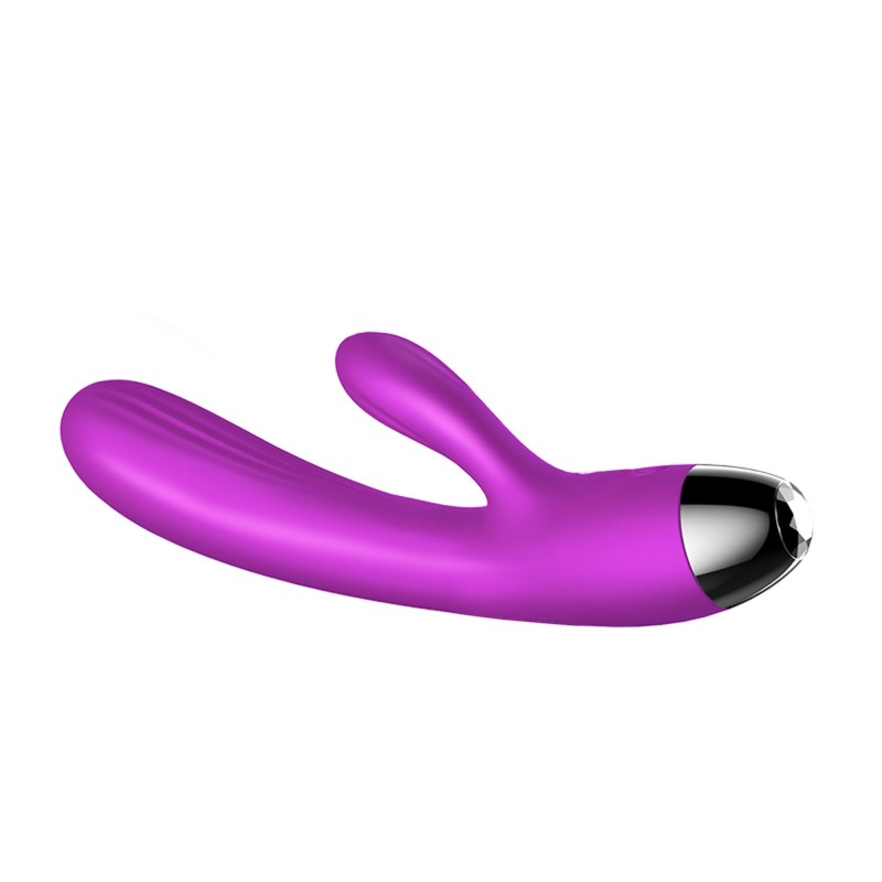 Pulsujący wibrujący wibrator z masażerem 20cm 7try Pulsujący wibrujący wibrator z masażerem 20cm 7try
