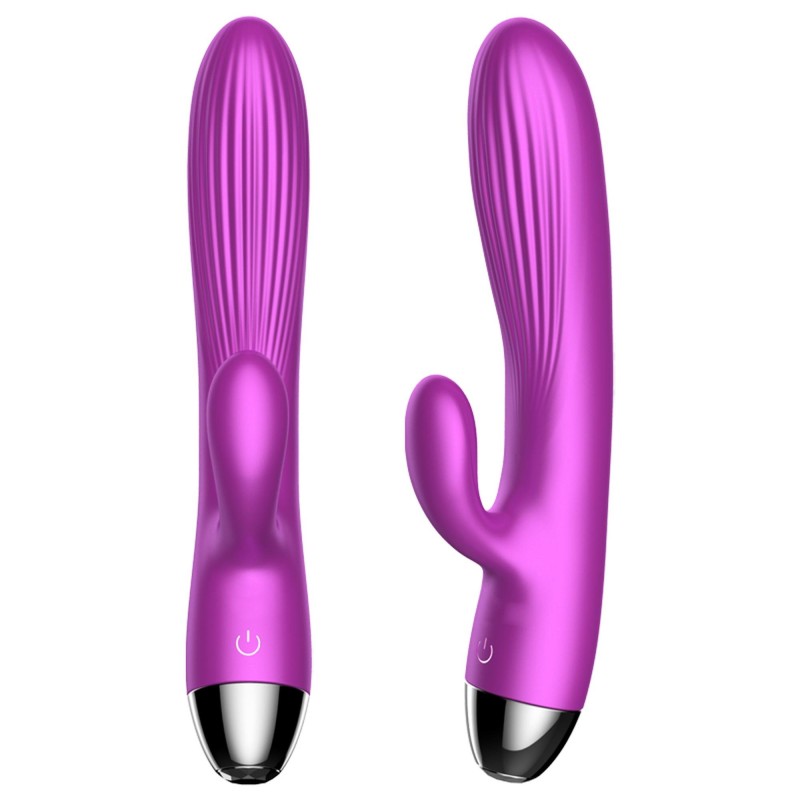 Pulsujący wibrujący wibrator z masażerem 20cm 7try Pulsujący wibrujący wibrator z masażerem 20cm 7try