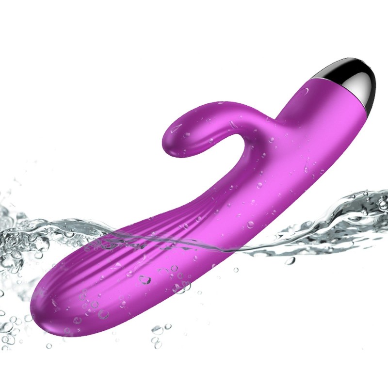 Pulsujący wibrujący wibrator z masażerem 20cm 7try Pulsujący wibrujący wibrator z masażerem 20cm 7try