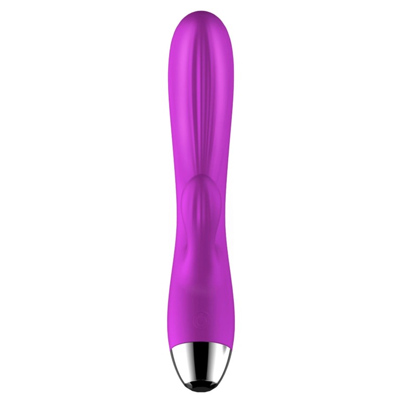Pulsujący wibrujący wibrator z masażerem 20cm 7try Pulsujący wibrujący wibrator z masażerem 20cm 7try