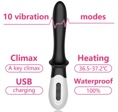 Wibrator analny waginalny punkt g prostata 10 tryb Wibrator analny waginalny punkt g prostata 10 tryb