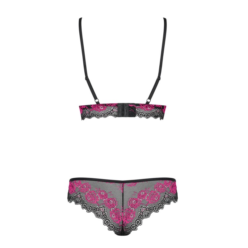 Zmysłowy sex komplet stanik figi obsessive l/xl Zmysłowy sex komplet stanik figi obsessive l/xl
