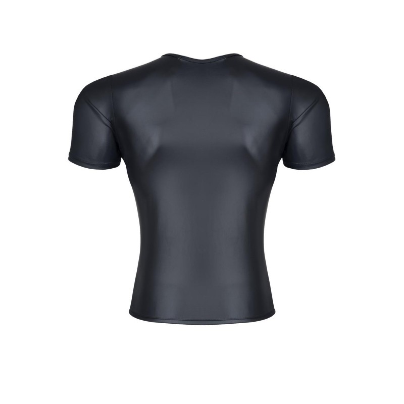 Męski t-shirt z wetlooka w serek m