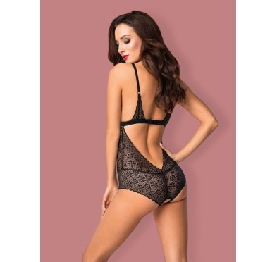 Erotyczne body rozcięte krocze sex obsessive l/xl Erotyczne body rozcięte krocze sex obsessive l/xl