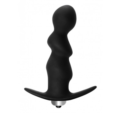 Korek analny jak spirala wibrujący 9cm 7 trybów Korek analny jak spirala wibrujący 9cm 7 trybów