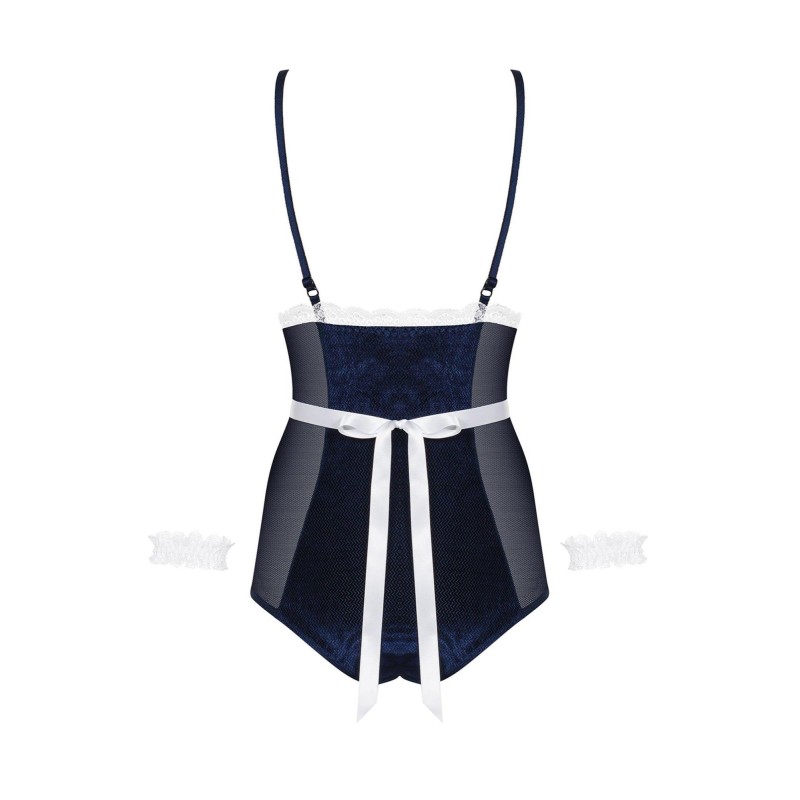 Pokojówka sex body kostium strój obsessive l/xl Pokojówka sex body kostium strój obsessive l/xl