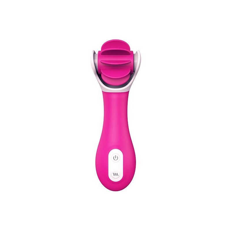 Sex masażer do łechtaczki z językami 14cm 9trybów Sex masażer do łechtaczki z językami 14cm 9trybów