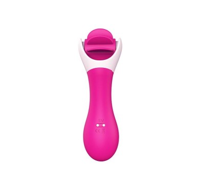Sex masażer do łechtaczki z językami 14cm 9trybów Sex masażer do łechtaczki z językami 14cm 9trybów