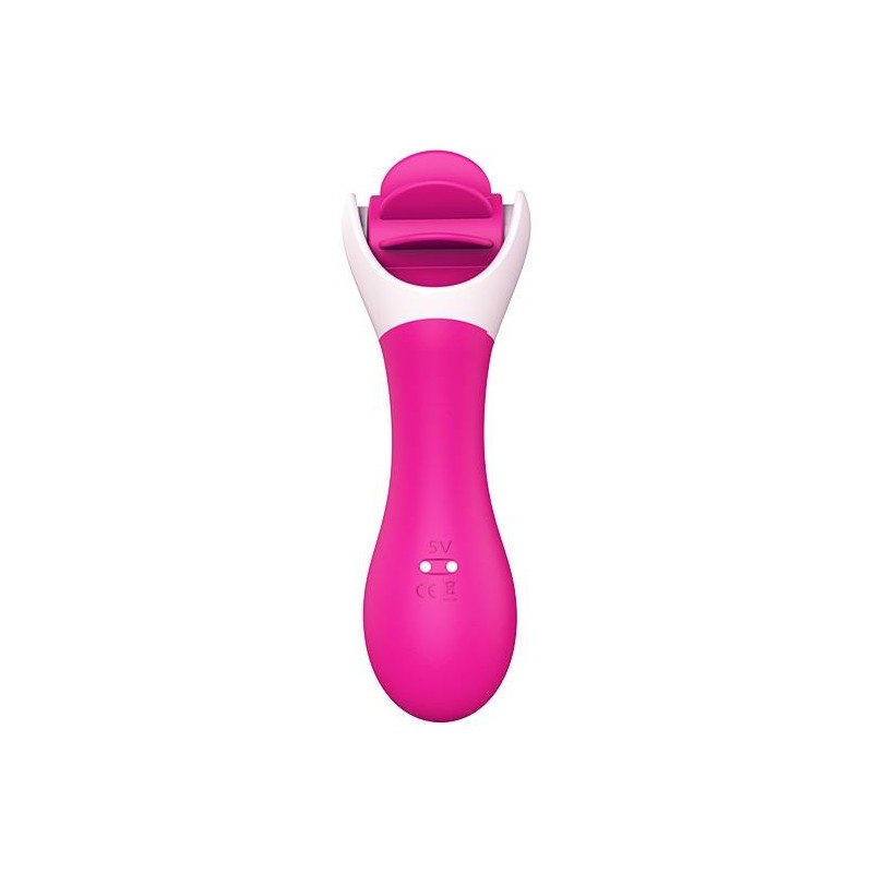 Sex masażer do łechtaczki z językami 14cm 9trybów Sex masażer do łechtaczki z językami 14cm 9trybów