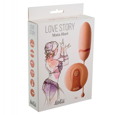 Lola Toys Love Story - Vibrating Egg - Mata Hari Pink