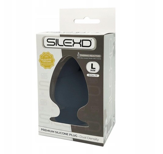 Czary duży korek analny sex zatyczka silikon 9cm