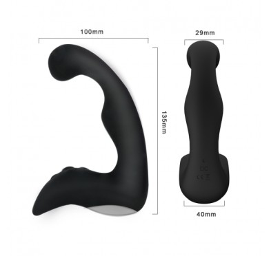 Masażer prostaty korek analny anatomiczny wibracje Masażer prostaty korek analny anatomiczny wibracje