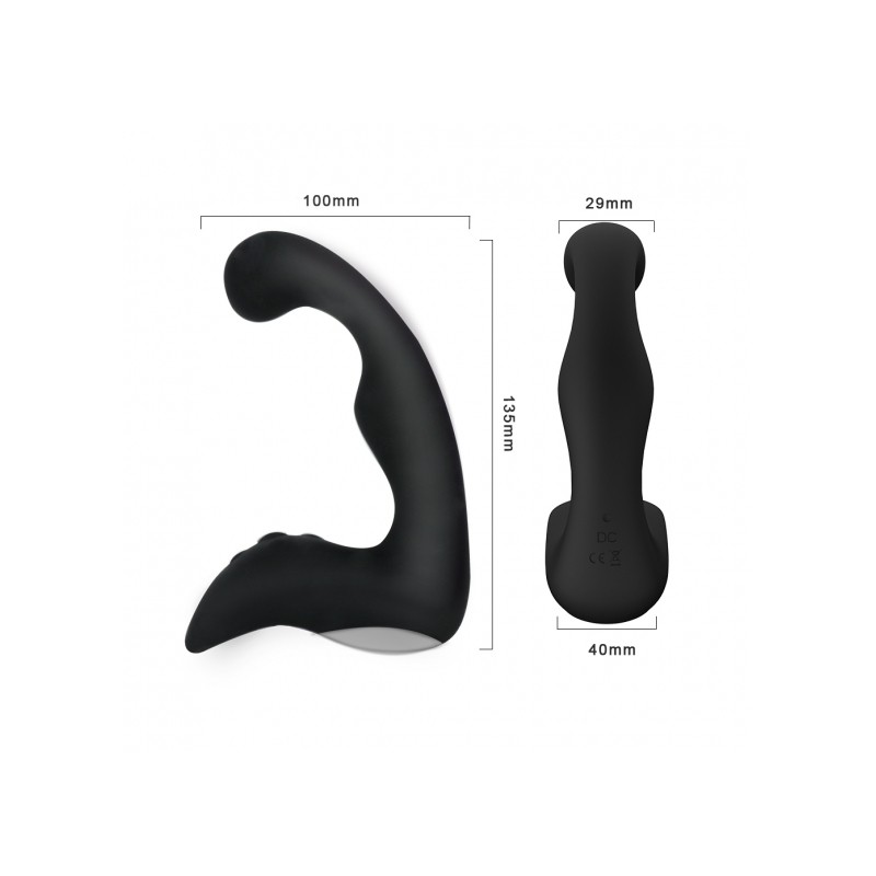 Masażer prostaty korek analny anatomiczny wibracje Masażer prostaty korek analny anatomiczny wibracje