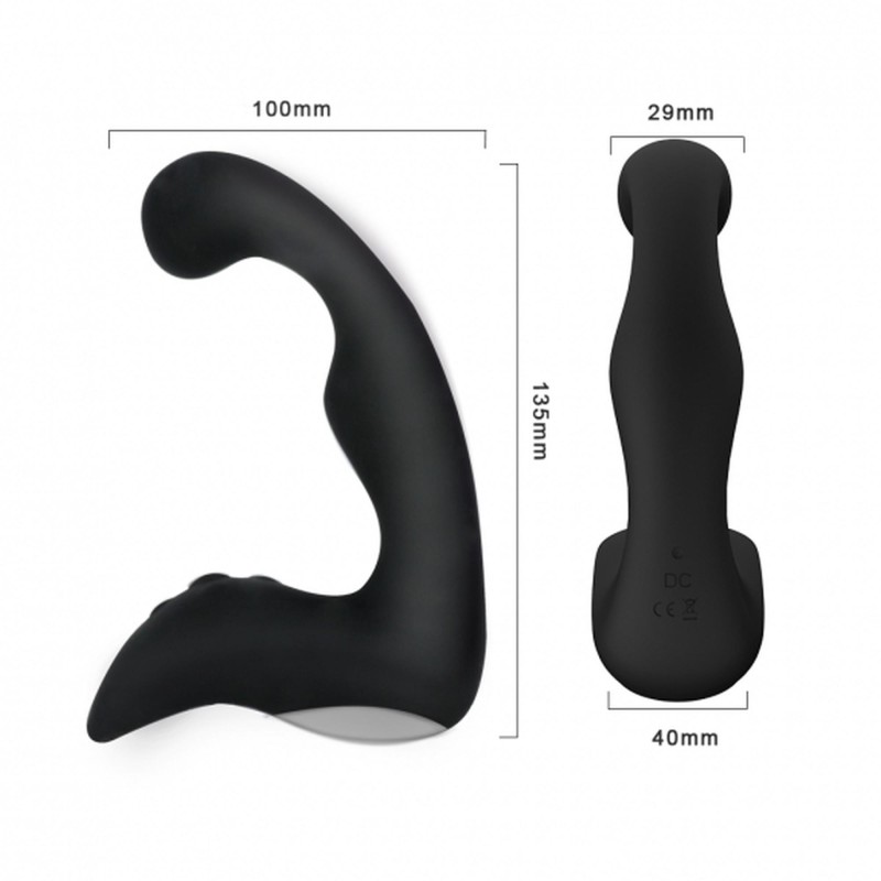 Masażer prostaty korek analny anatomiczny wibracje Masażer prostaty korek analny anatomiczny wibracje