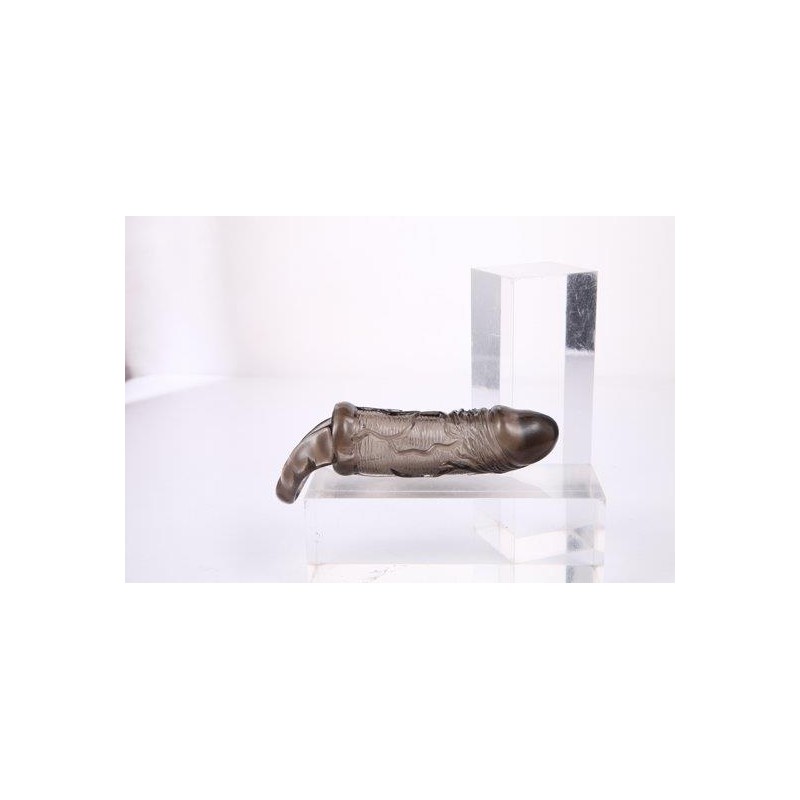 Elastyczna przedłużka powiększająca na penisa 11cm Elastyczna przedłużka powiększająca na penisa 11cm