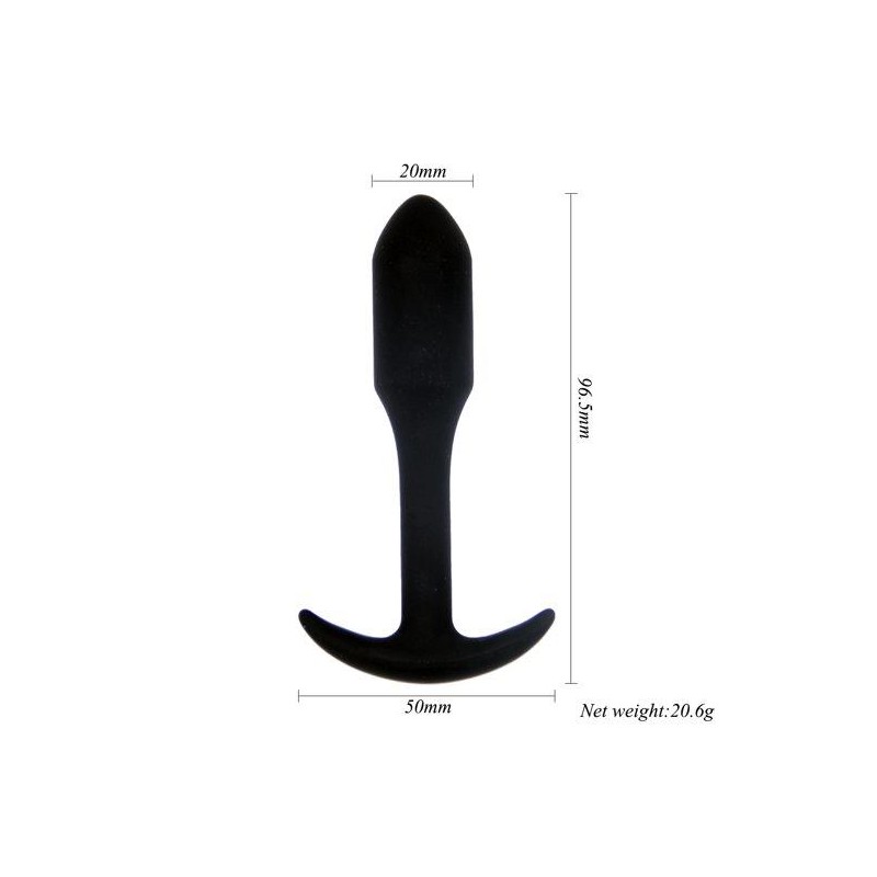 Nieduży korek analny na pierwszy raz mały plug 9cm