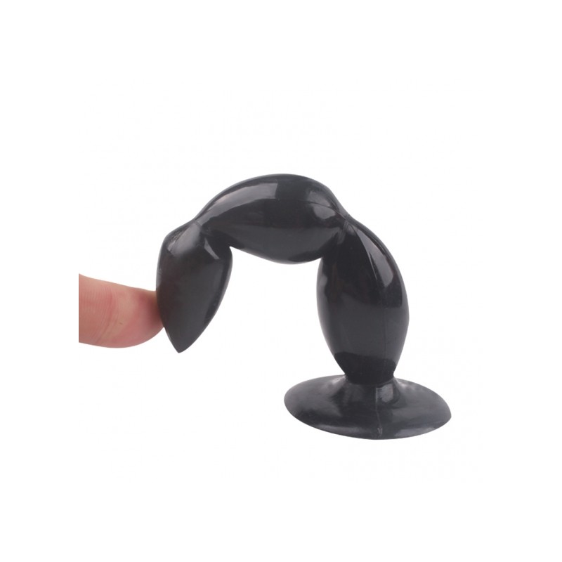 Zatyczka analna kulki koraliki z przyssawką 13cm Zatyczka analna kulki koraliki z przyssawką 13cm
