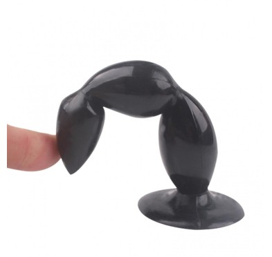 Zatyczka analna kulki koraliki z przyssawką 13cm Zatyczka analna kulki koraliki z przyssawką 13cm