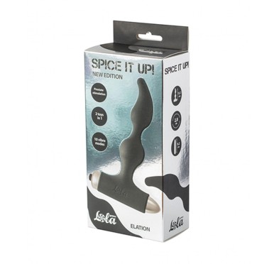 Korek analny wibrująca zatyczka do pupy 13cm 10try