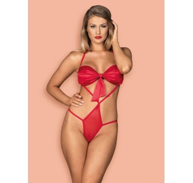 Body z kokardą ozdobne erotyczne obsessive l/xl Body z kokardą ozdobne erotyczne obsessive l/xl