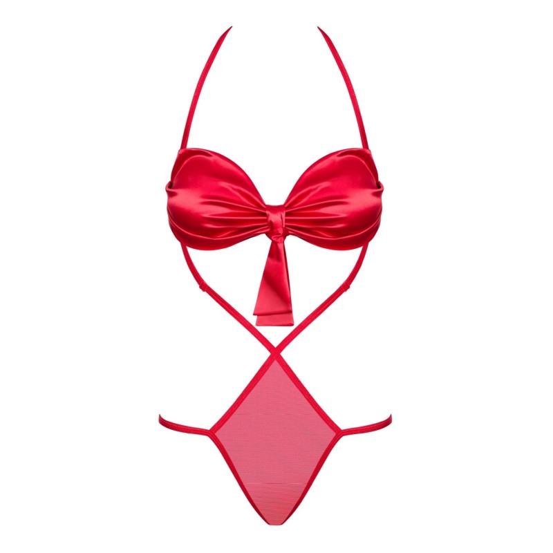Body z kokardą ozdobne erotyczne obsessive l/xl Body z kokardą ozdobne erotyczne obsessive l/xl