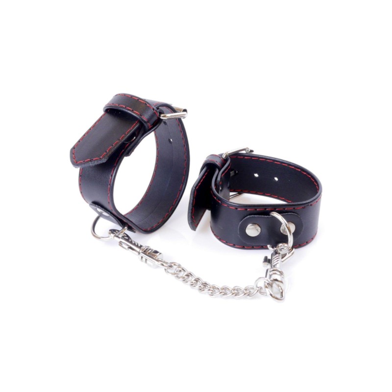 Kajdanki skórzane krępowanie wiązanie bdsm bondage Kajdanki skórzane krępowanie wiązanie bdsm bondage