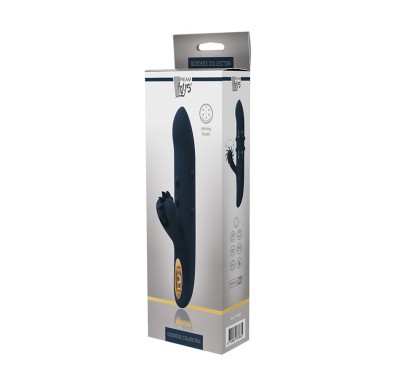 Wibrator ze stymulatorem łechtaczki oralnym 23cm Wibrator ze stymulatorem łechtaczki oralnym 23cm