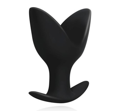 Korek analny zatyczka czarna plug silikonowy 11 cm
