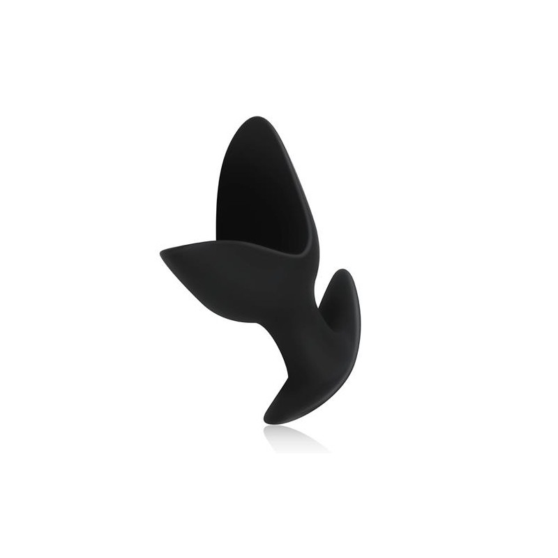 Korek analny zatyczka czarna plug silikonowy 11 cm Korek analny zatyczka czarna plug silikonowy 11 cm